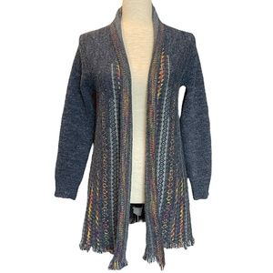 Vandana Boho Southwestern Print Cardigan